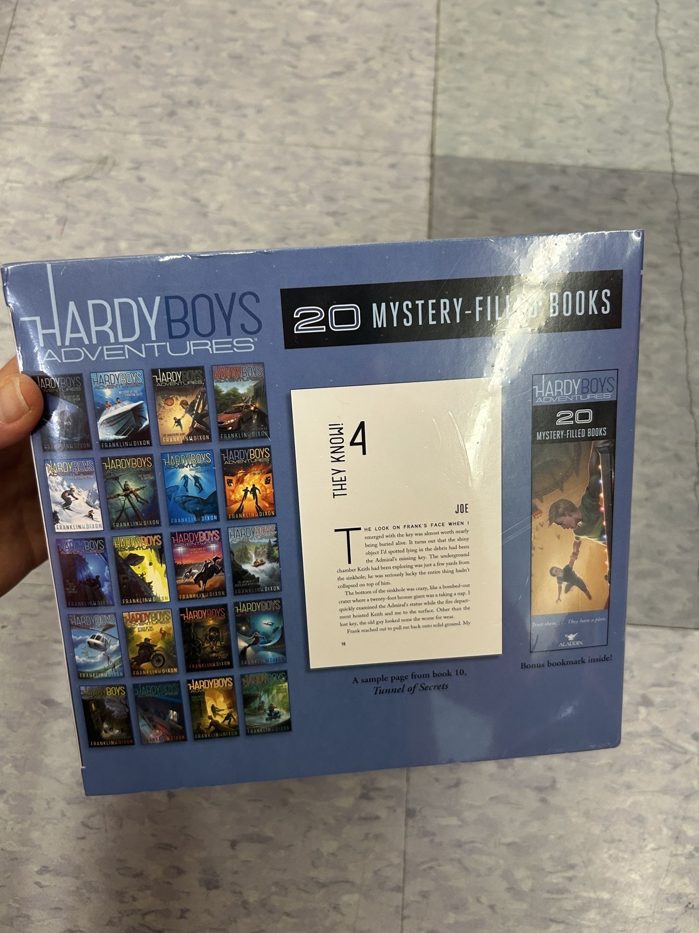 NWT Limited Edition Hardy Boys Adventures 20 Mystery-Filled Books Set