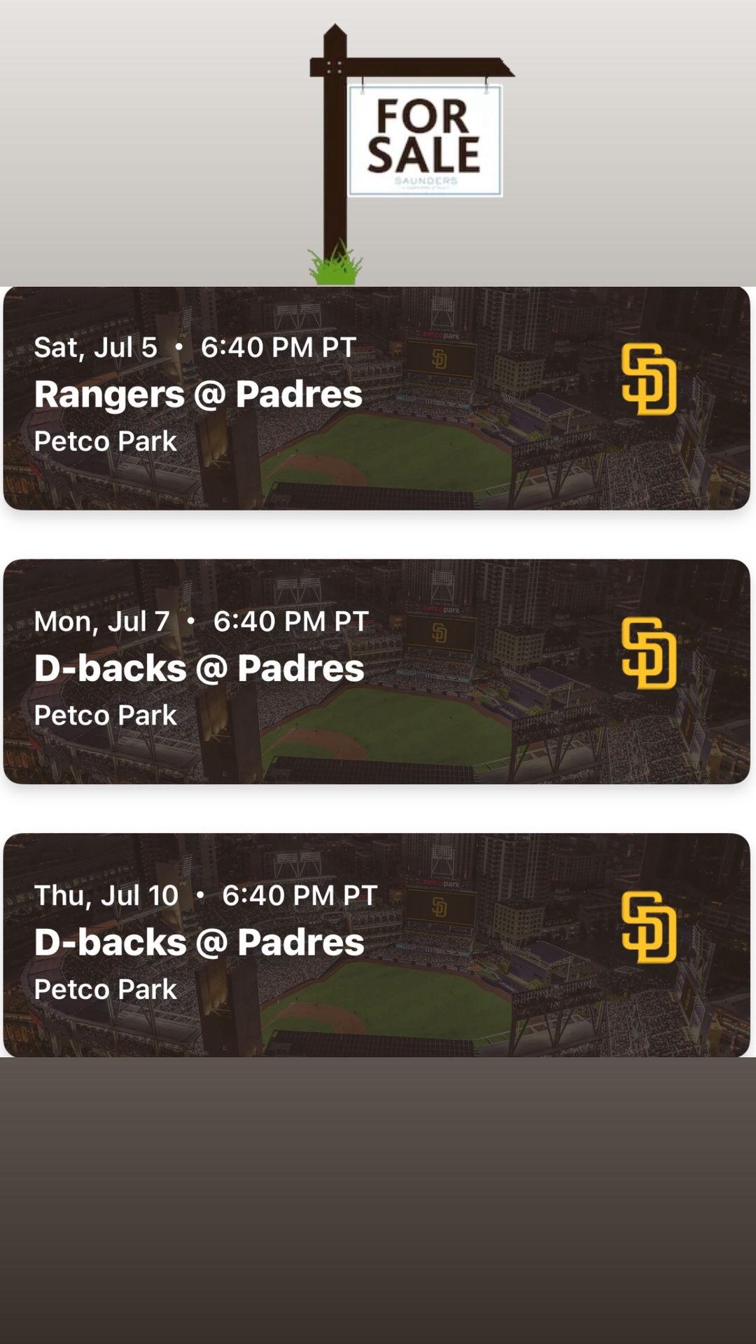 Padres Game