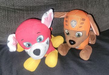 Paw Patrol Plush Bundle Used
