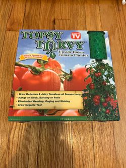 Topsy Turvy Upside Down Tomato Planter "As Seen On TV" NEW IN BOX