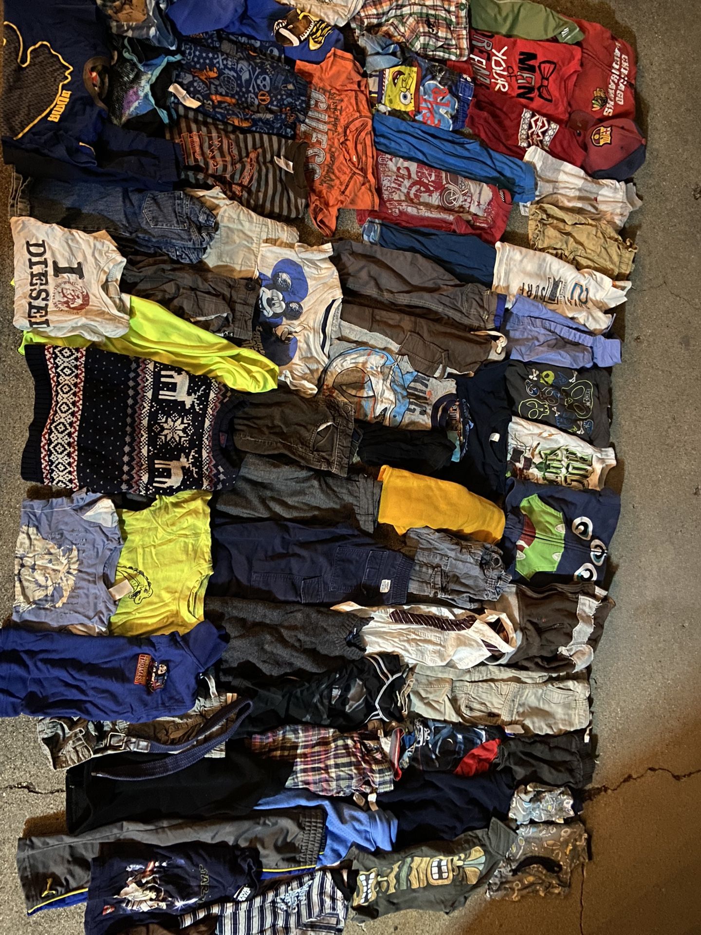 Boys Clothes Size 4 Years Old Over 70 Pieces Lot