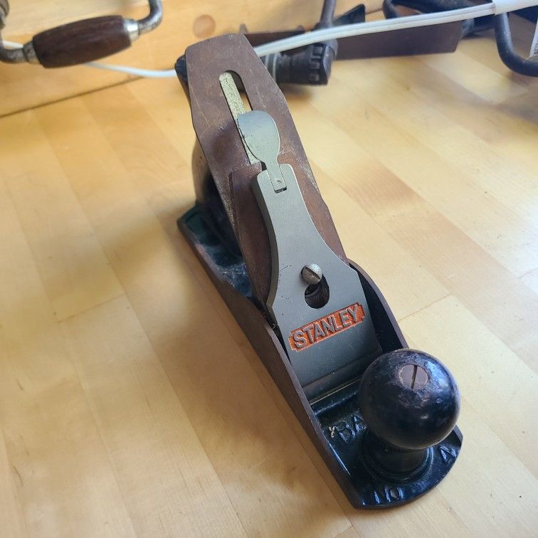 FINE Stanley NO 4 Smooth Hand Plane Antique Woodworking USA
