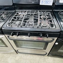 Stainless Steel Kenmore 5 burners Gas Stove