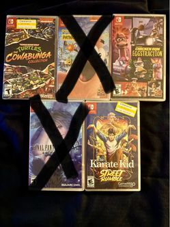 Nintendo switch games brand new sealed.