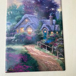 Thomas Kinkade - A Cottage Bright Collector’s Plate Tile