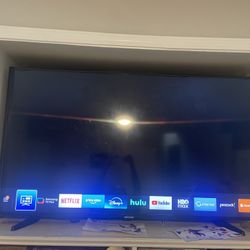 Samsung TV With Two Controllers 