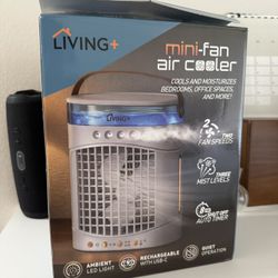 Mini-fan air cooler