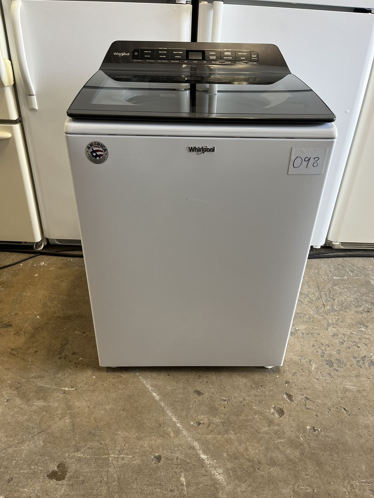 WHIRLPOOL TOP LOAD WASHER