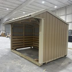 8ft.x12ft. Run-in Shed Loafing Shed 