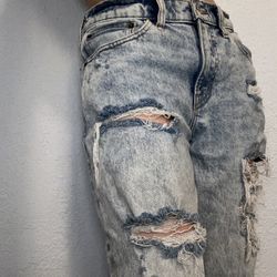 Abercrombie & Fitch The Boyfriend Mid Rise 