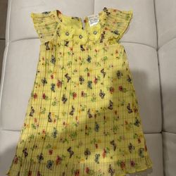 Yellow Dress For 2years Old 