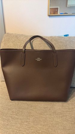 Coach Chocolate brown tote bag