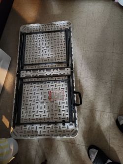 Folding Table With Adjustable Height