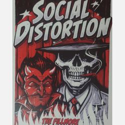 Social Distortion Concert Poster
