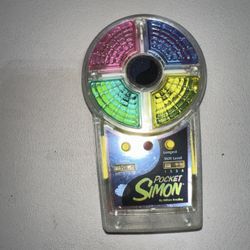 Vintage 1995 Milton Bradley Pocket Simon Handheld Game 