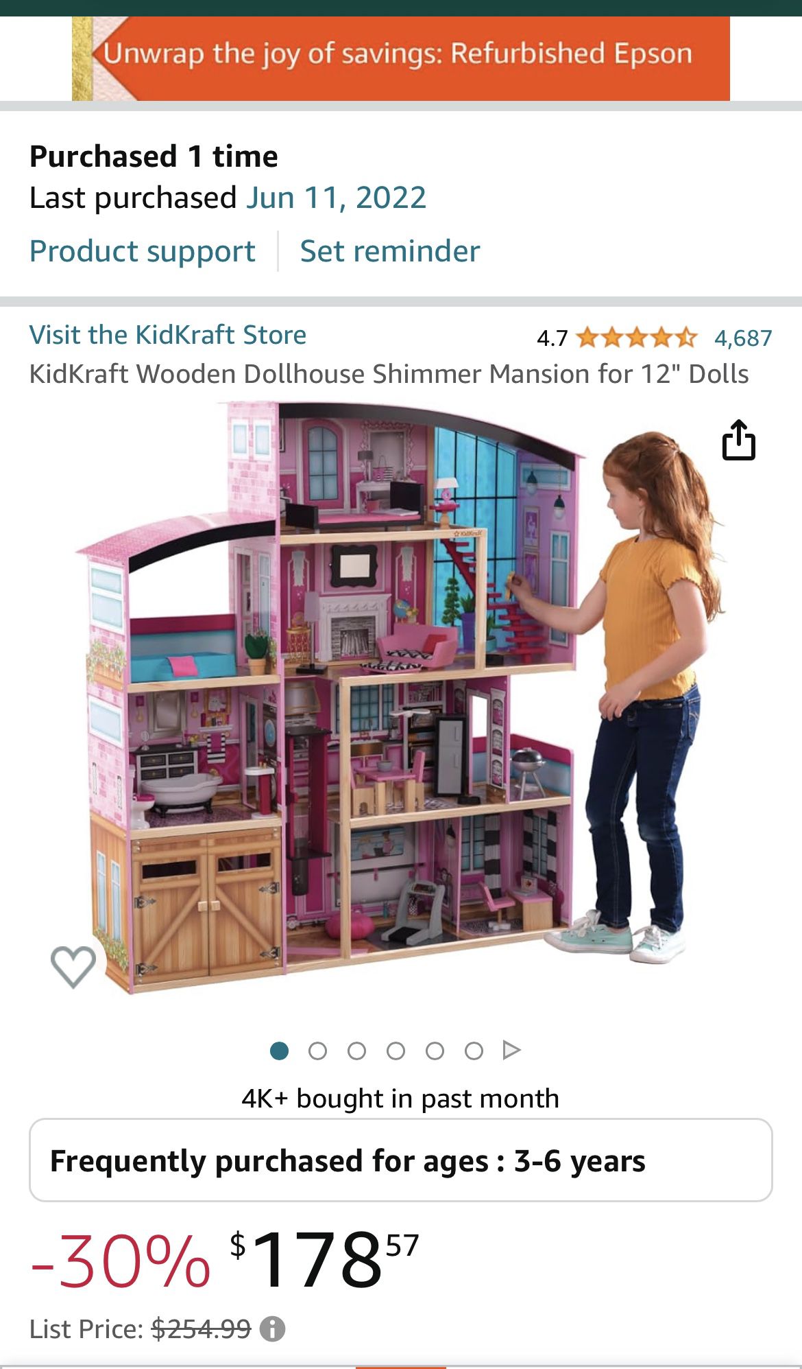 Play Doll House For Girl