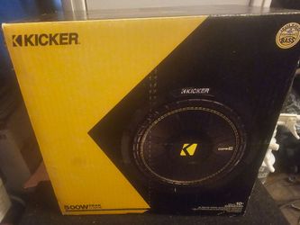 10 " KICKER 500W SPEAKER W/ BOX