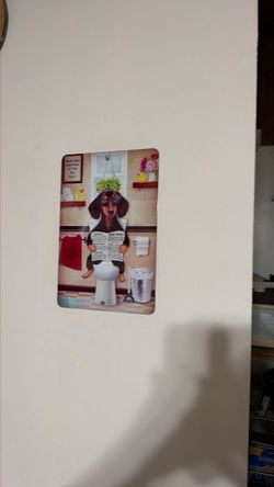 Metal sign