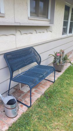 Beautiful Blue Weather Proof Bench 💙