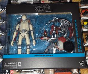 Star Wars Black Series Jedi Survivor KX Security Droid & Droideka 6"inch Action Figure 2-Pack NEW