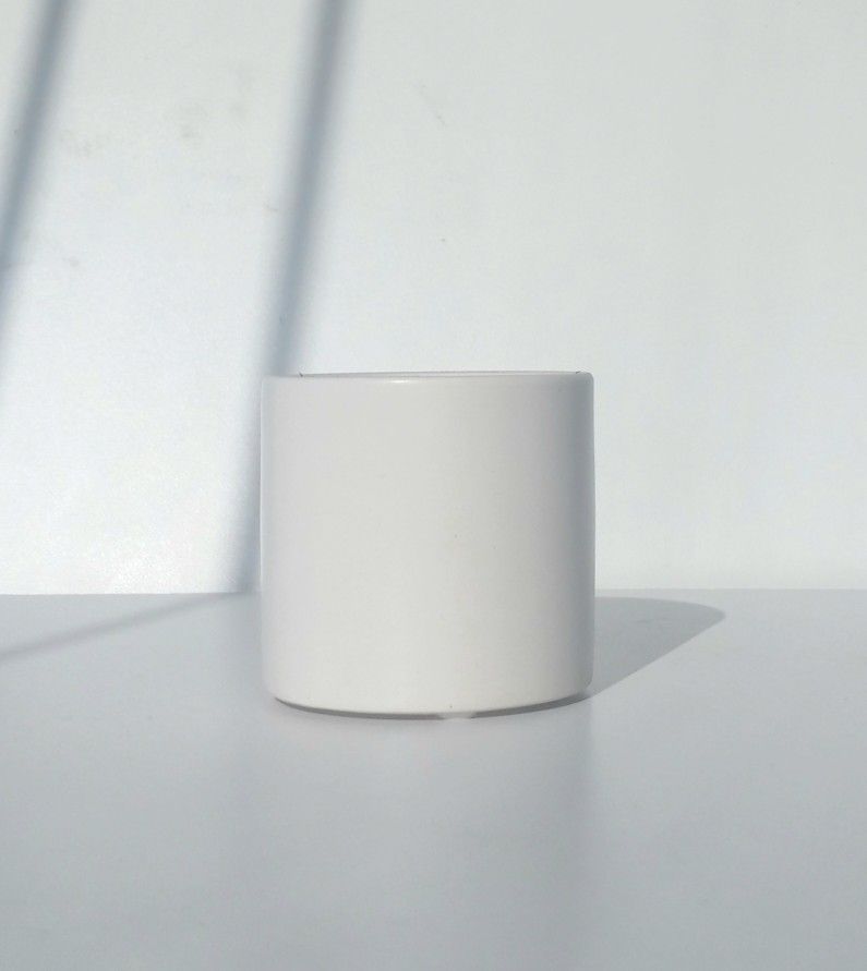 Glazed Ceramic Plant Pot/ Plant Planter/ Flower Pot Patio Garden White