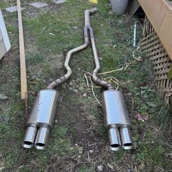 straight pipes exhaust For a BMW M3 f80 