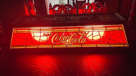 Coca-Cola Hanging Lamp $475.00 CASH, TEXT FOR PRICES.