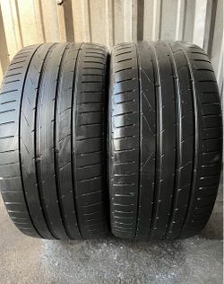 2 tires 255 35 19 Hankook
