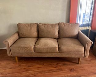 Ainsley 73'' Faux Leather Sofa