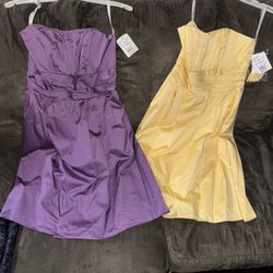 Bridesmaid Strapless Dresses