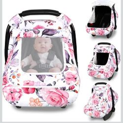 Winter Car Seat Cover Baby with Sunshade (New)