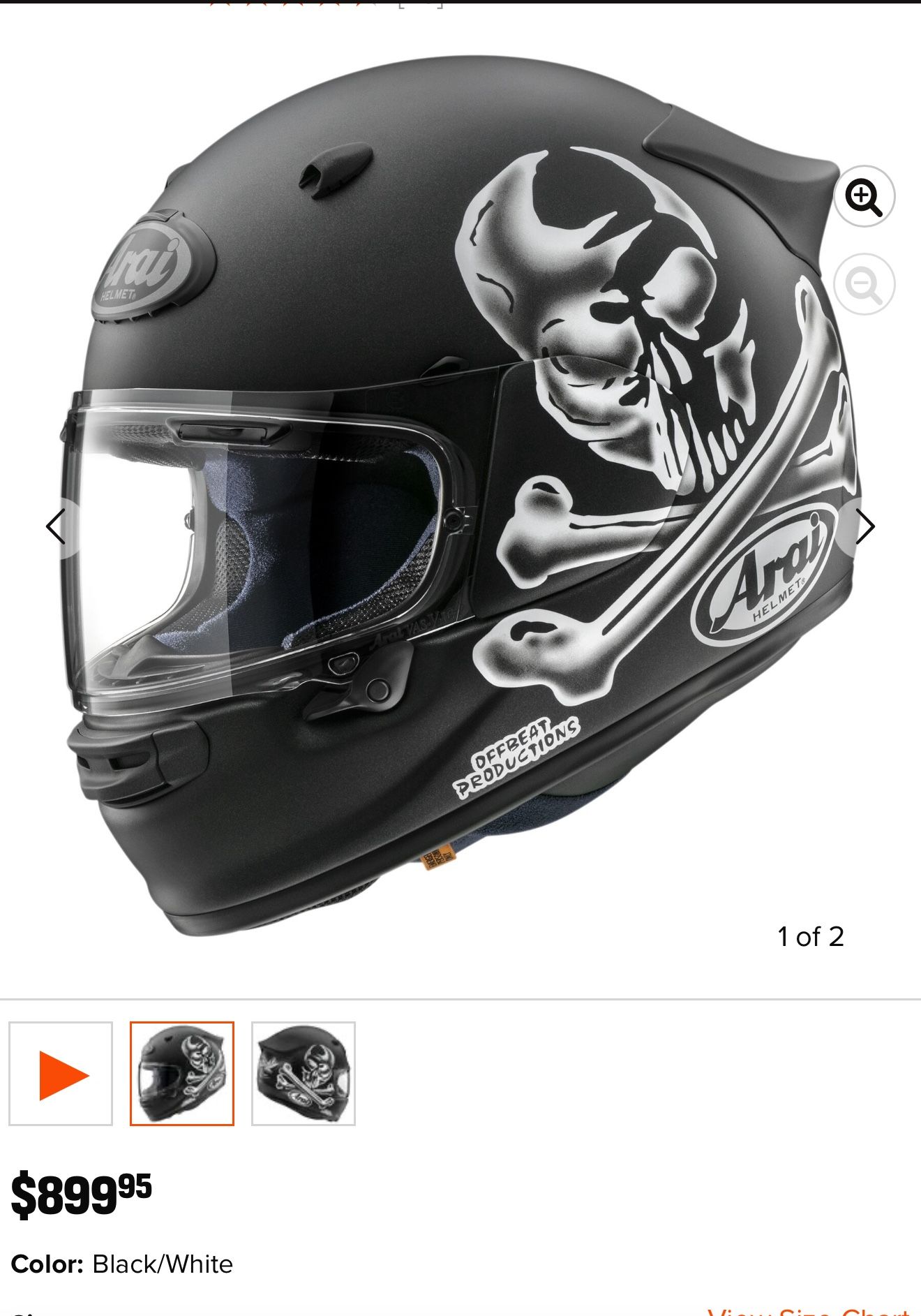 Arai Contour X Jolly Roger Small Helmet