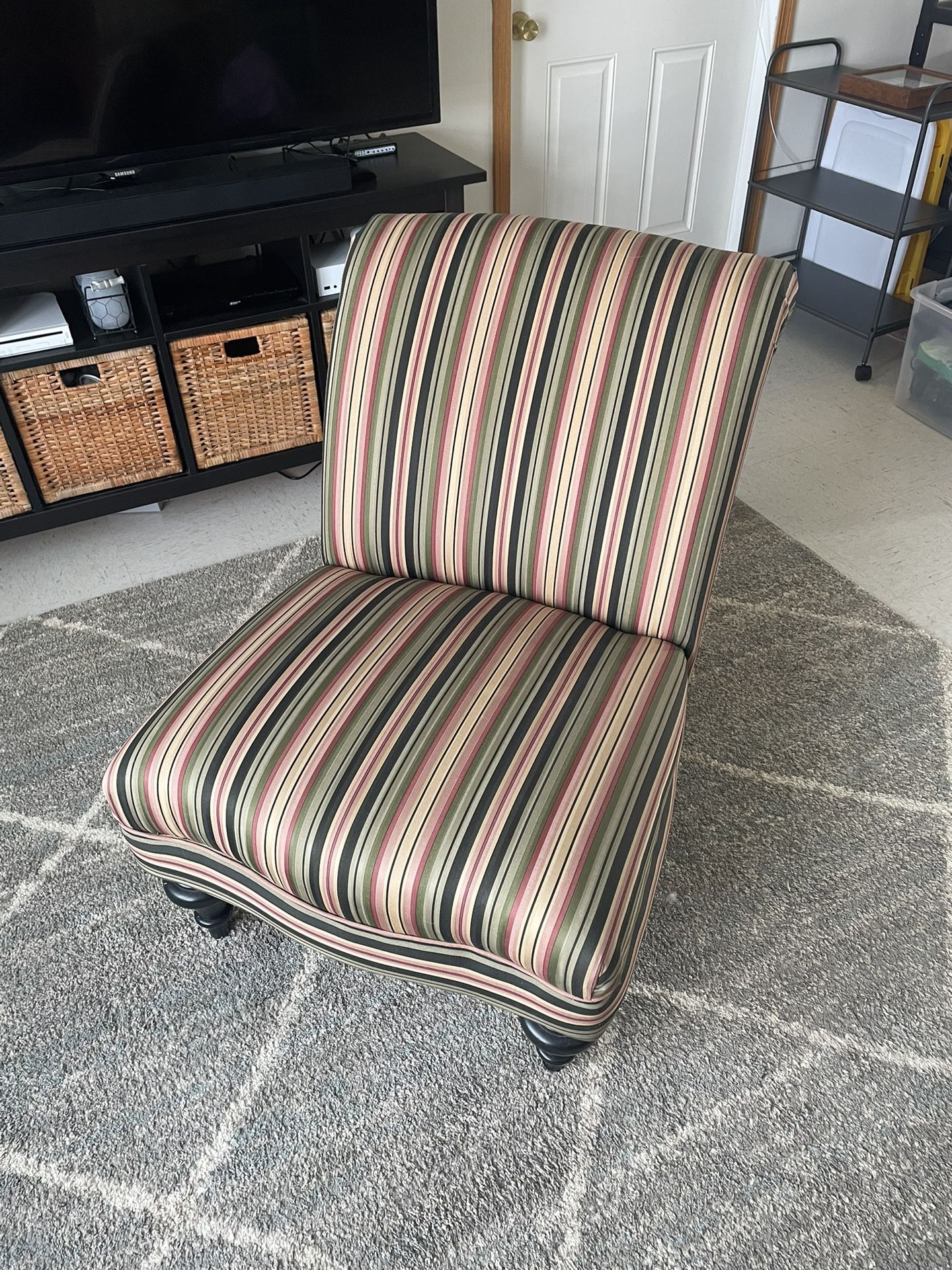 Newly Reupholstered Lounge Chair