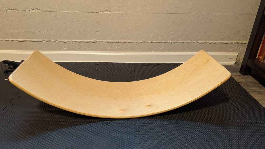 Kids Wooden Rocker Balance Board