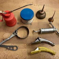 Vintage Oil & Grease Item
