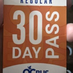 30 Day Bus Pass