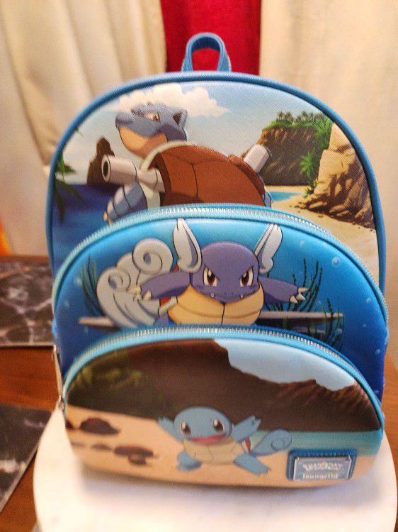 Loungefly Pokemon Bulbasaur Evolutions Triple Pocket Backpack for Sale in  Murrieta, CA - OfferUp