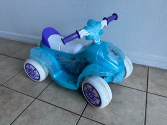 Frozen Elsa scooter toddler no charger buy it separate