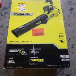 Ryobi 40v Blower Combo