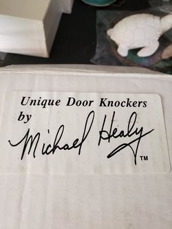 Michael Healey unique door knocker