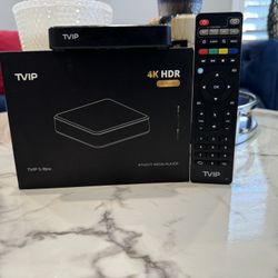TVIP S-Box 4K HDR - Ultra HD Medial Player Box - Streaming Device $50
