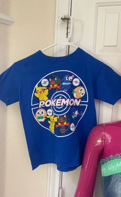 Pokémon youth t shirt size 8
