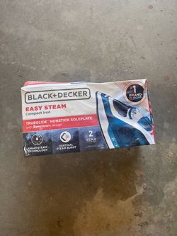 Black an decker steam iron very good