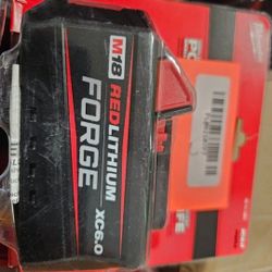 Milwaukee M18 Red Lithium Red Forge 6.0 AH Battery Pack