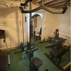 Titan Fitness Plate Loaded Lat Pull-down 