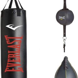 100lb Heavy Bag / Punching Bag Set with Mounts 