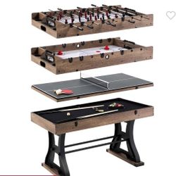Barrington Coventry 54" 4-in-1 Combo Game Table 