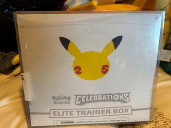 Pokémon Celebrations 25th Anniversary ETB - Sealed