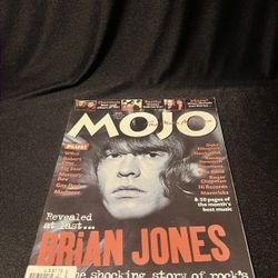 Mojo Music Magazine July 1999 Brian Jones NO  CD
