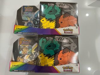 Pokémon Card TCG Swords & Shield Evolving Skies Elite Trainer box + Tin Combo - Check Pictures